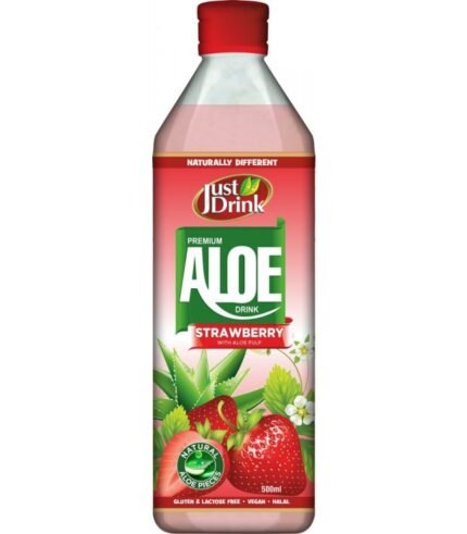 ALOE strawberry Natural Aloe vera Flavoured drink