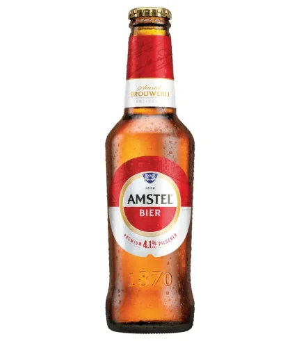 AMSTEL Premium pilsener 4.1 vol 300ml bottle