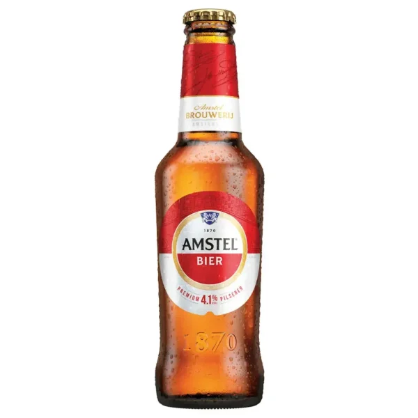 AMSTEL Premium pilsener 4.1 vol 300ml bottle