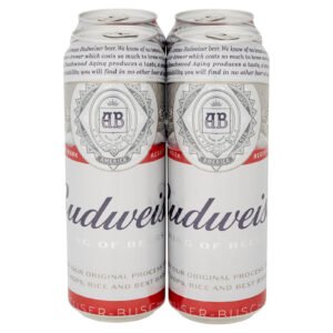 Budweiser 4.5%vol 4x568ml cans