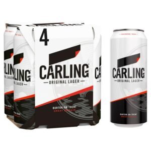 Carling original lager 4%vol 440ml can