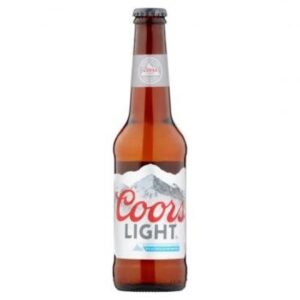 Coors Light 4%vol 330ml bottle