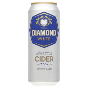 DIAMOND WHITE CIDER 7.5%vol 500ml can