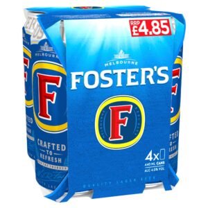 FOSTER'S 4%vol 440ml can
