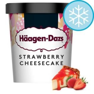 Haagen-Dazs Strawberry cheesecake ice cream 460ml/400g