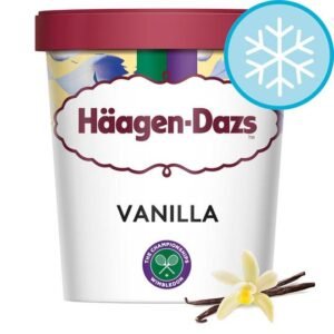 Haagen-Dazs vanilla ice cream 460ml/400g