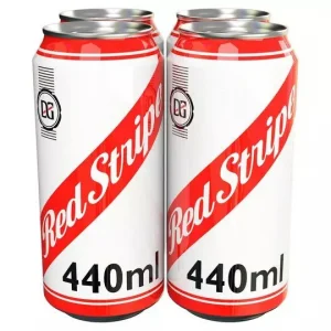 RED STRIPE Premium Lager 4.7%vol 4x440ml cans