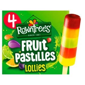 Rowntree's pack of 4 fruit pastilles lollies (4x65ml)