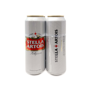 STELLA ARTOIS Belgium 4.8%vol 4x568ml cans