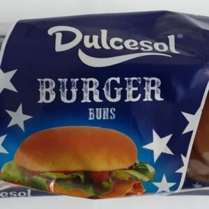 Dulcesol Burger Buns Plain 6 Pieces 300g