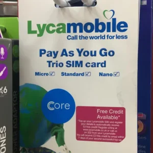 LYCA MOBILE SIM Card
