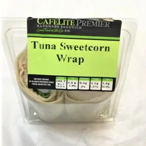 Cafelite premier Handmade Tuna Sweetcorn Wrap 100g