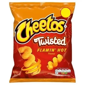 Cheetos twisted flamin hot 65g