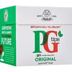 PG tips the original 40 Pyramid Tea bags 116g