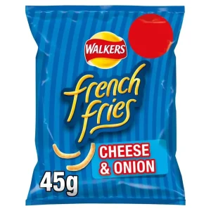 Walkers French Fries Cheese & Onion Snacks 45g