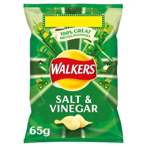 Walkers Salt & Vinegar Crisps 65g