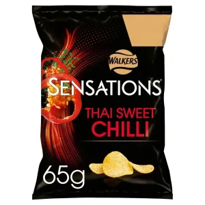 Walkers Sensations Thai Sweet Chilli Crisps 65g