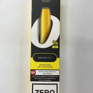 Banana Ice 0% Nic Geek Bar Disposable Zero Nicotine