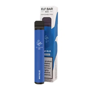 Elf Bar lux edition 600 Disposable pod mad blue