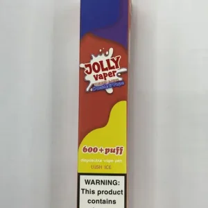 Jolly vaper 600 puff disposable vape pen Lush ice