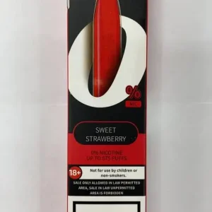 Sweet Strawberry 0% Nic Geek Bar Disposable Zero Nicotine