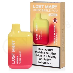 lost mary disposable pod bm600 Triple Mango