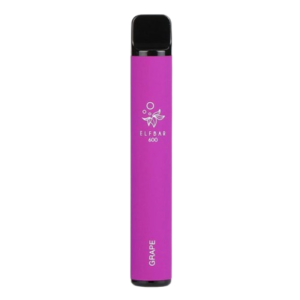 ELFBAR 600 Disposable Vape - Grape Flavour 20mg