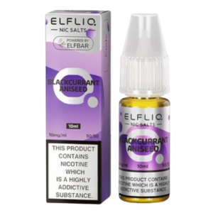 ElfLiq Blackcurrant Aniseed Nic Salt