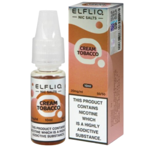 ElfLiq Cream Tobacco Nic Salt