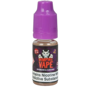 Rhubarb & Custard E-liquid By Vampire Vape