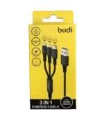 3 in 1 Multi USB Cable Fast Charger Type C Lead For IOS, Samsung Phone