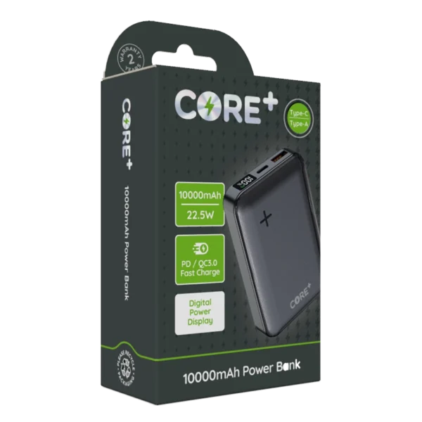 CORE+ PD Power Bank 10000mAh