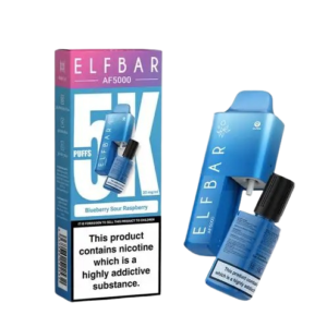 Blueberry Sour Raspberry Elf Bar AF5000 Disposable Vape Kit