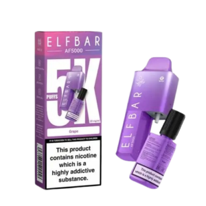 Grape Elf Bar AF5000 Disposable Vape Kit