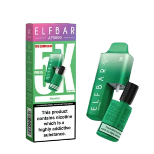 Menthol Elf Bar AF5000 Disposable Vape Kit