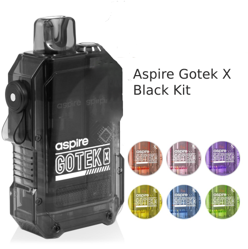 Aspire Gotek X Vape Black Kit