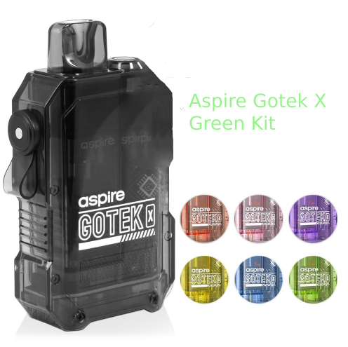 Aspire Gotek X Vape Green Kit