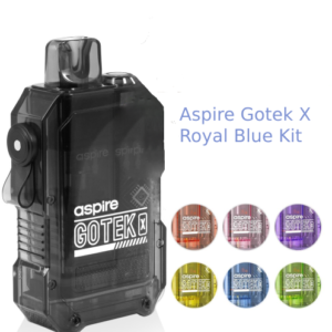 Aspire Gotek X Vape Royal Blue Kit