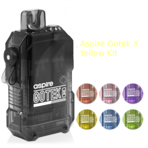 Aspire Gotek X Vape Yellow Kit