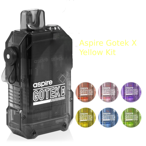 Aspire Gotek X Vape Yellow Kit