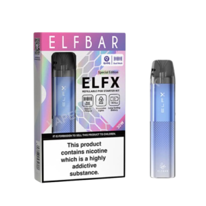 ELFBAR ELFX Vape Pod Kit Blue