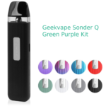 Geekvape Sonder Q Vape Green Purple Kit