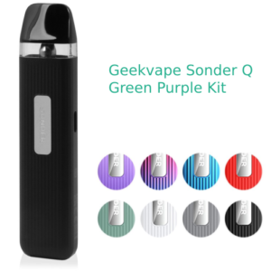 Geekvape Sonder Q Vape Green Purple Kit