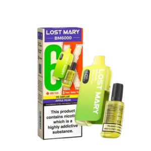 Lost Mary BM6000 Disposable Vape Kit Apple Pear