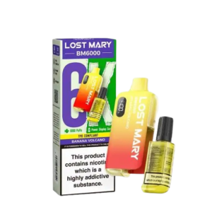 Lost Mary BM6000 Disposable Vape Kit Banana Volcano