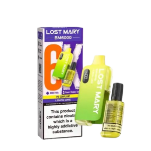 Lost Mary BM6000 Disposable Vape Kit Lemon Lime