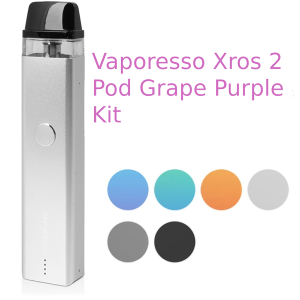 Vaporesso Xros 2 Pod Vape Grape Purple Kit