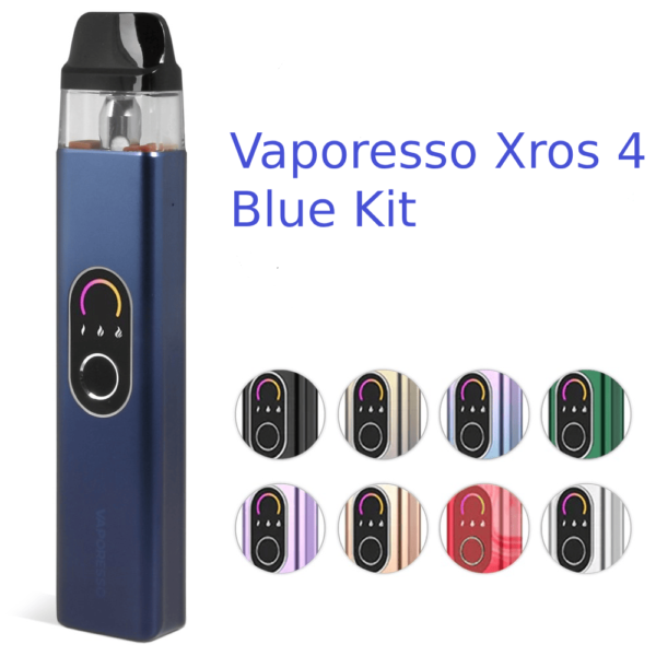 Vaporesso Xros 4 Vape Blue Kit